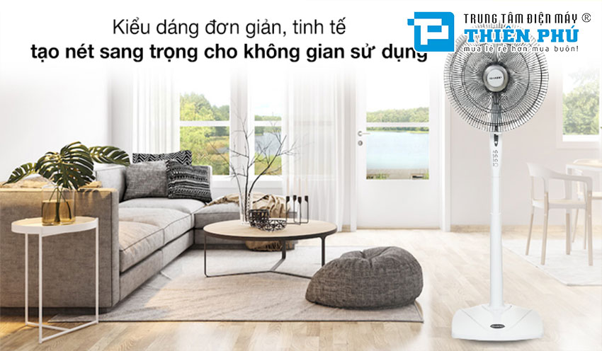 Quạt Cây Sharp PJ-S40RV-WH Có Điều Khiển