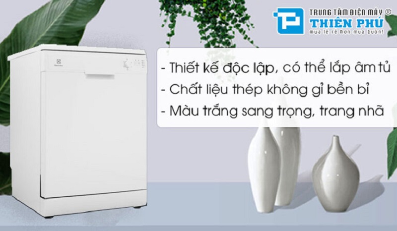 TOP 3 Máy rửa bát Electrolux 13 bộ chất lượng tốt nhất giá chỉ từ 15 triệu