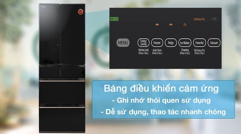 Tủ lạnh Hitachi 6 cánh R-HW540RV(XK) có ưu điểm gì nổi bật?