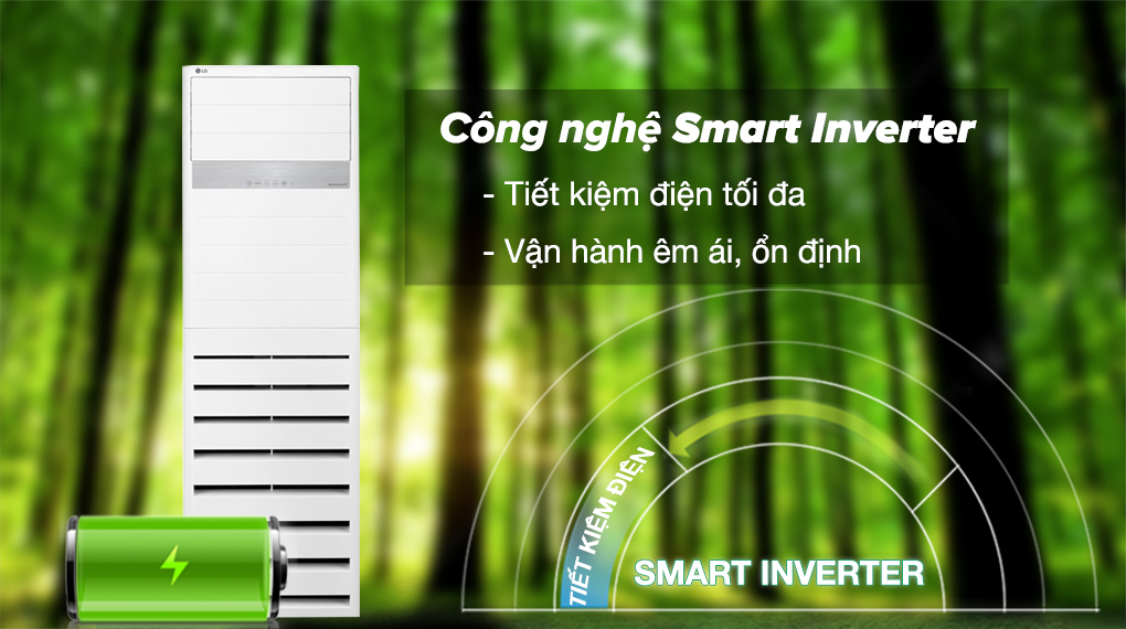  điều hòa cây inverter LG ZPNQ30GR5EO