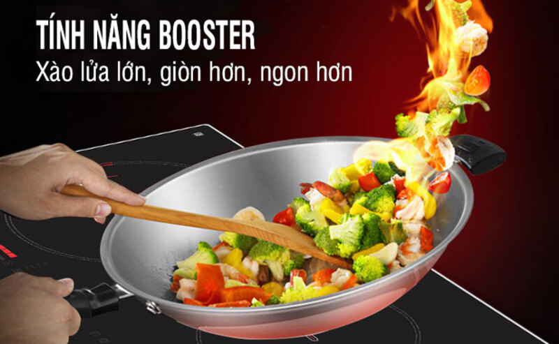 Tất tần tật về chức năng Booster nấu nhanh trên bếp từ Bosch PID775DC1E