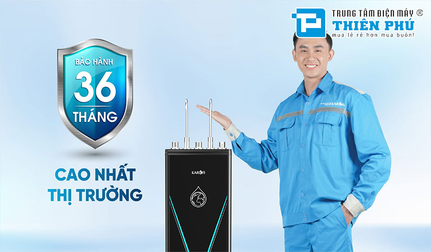 Máy Lọc Nước Nóng Lạnh Karofi KAD-D528 11 Lõi