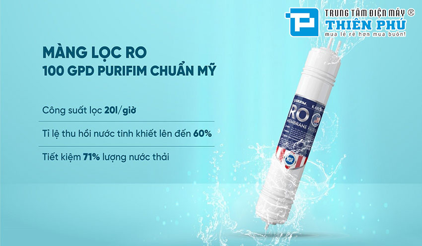 Máy Lọc Nước Karofi KAQ-D36S 11 Lõi
