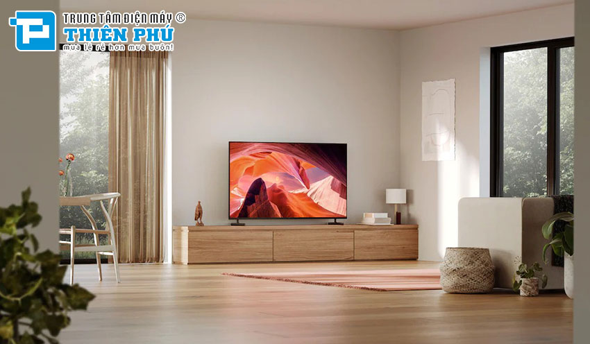 Google Tivi Sony 75 inch 4K KD-75X80L: Thỏa mãn cả nghe lẫn nhìn