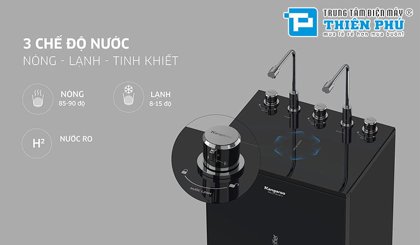 Máy Lọc Nước Kangaroo Nóng Lạnh KG10A2I 10 lõi