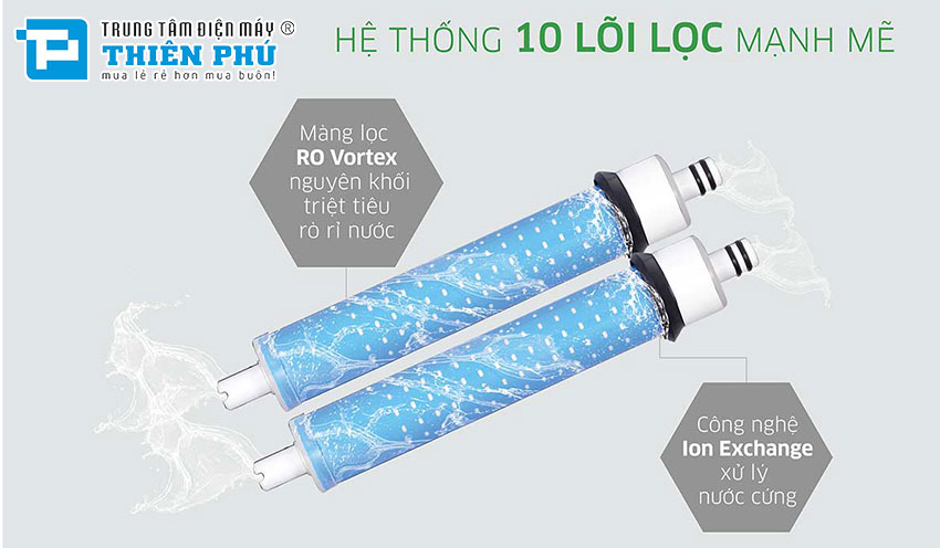 Máy Lọc Nước Kangaroo Nóng Lạnh KG10A2I 10 lõi