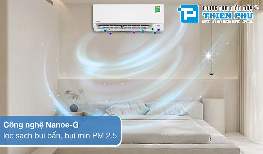 Điều hòa Panasonic 18000btu CU/CS-N18AKH-8 - Giải pháp giúp nhà khô ráo mùa nồm