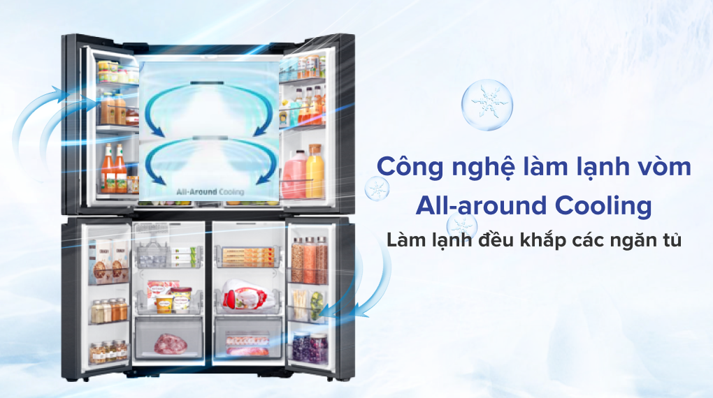 Bạn sẽ có được trải nghiệm tuyệt khi sở hữu tủ lạnh Samsung RF59C766FB1/SV