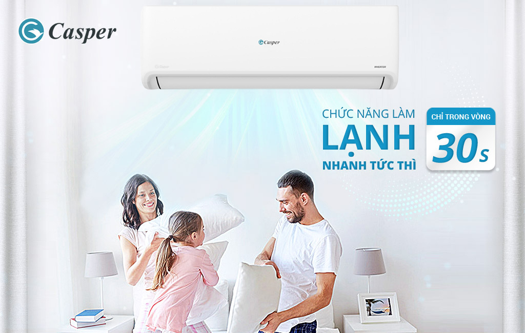 Khám phá ưu điểm trên điều hòa Casper 24000btu GH-24IS33