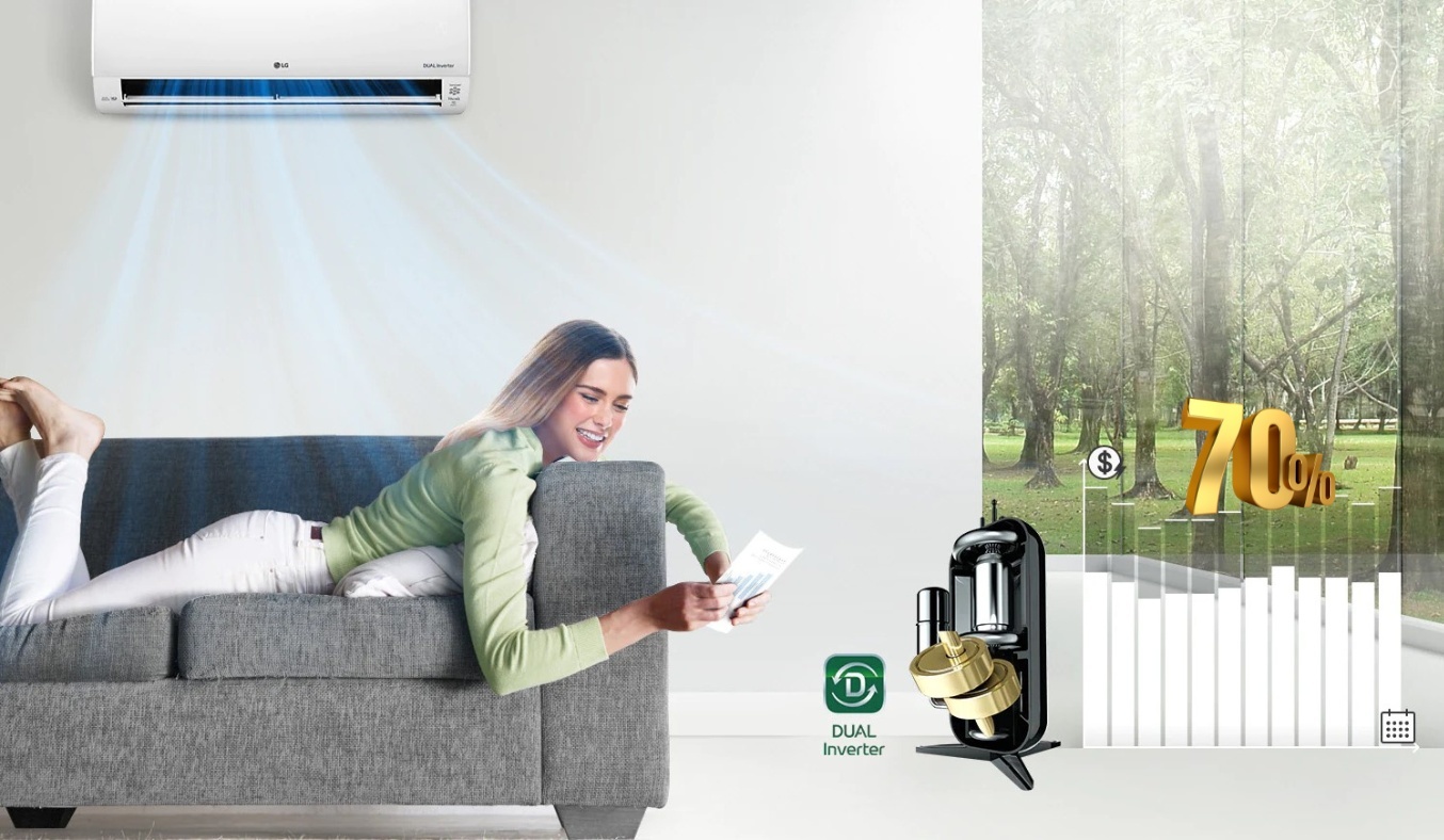 Điều hòa LG chính hãng 12000Btu V13WIN có tốt?