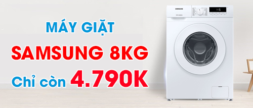 Máy giặt Samsung 8kg giá rẻ nhất