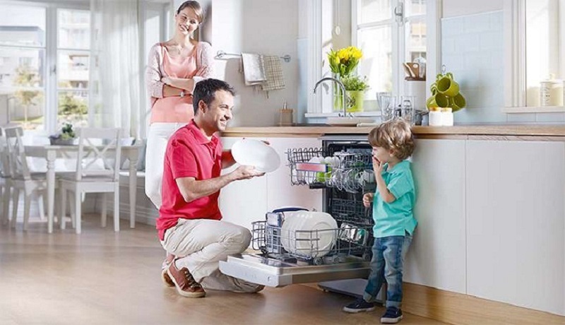 Cách mở khóa máy rửa bát Bosch tuy đơn giản nhưng không phải ai cũng biết