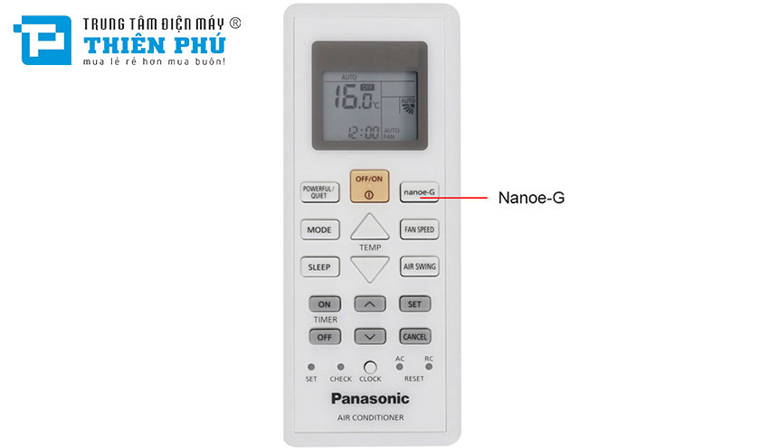 Hướng dẫn sử dụng các chức năng trên điều khiển điều hòa Panasonic CU/CS-N24ZKH-8