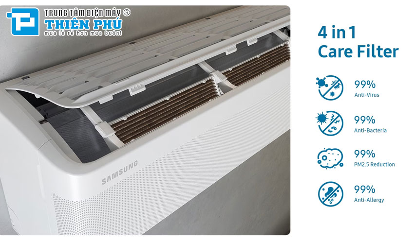 Điều Hòa Samsung 1 Chiều Inverter 9000Btu AR10CYECAWK