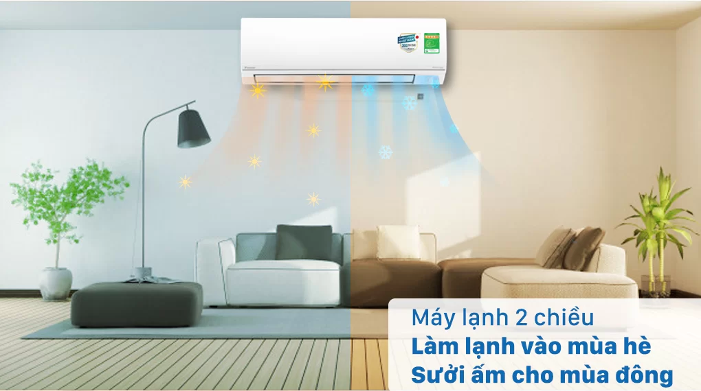 Điều hòa Daikin FTHF50VVMV/RHF50VVMV và FTKB50XVMV/RKB50XVMV sử dụng model nào sẽ phù hợp