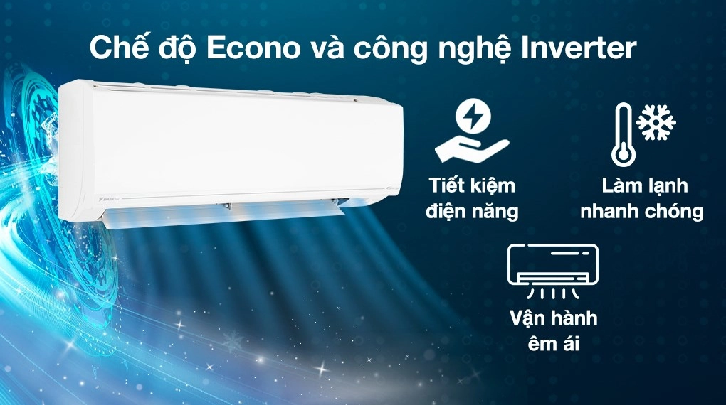 Đánh giá điều hòa Daikin 2 chiều inverter FTHF71VVMV có tốn điện không?