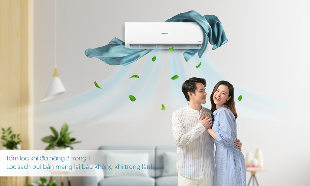 Top 3 chiếc điều hòa Casper bán chạy nhất 2023