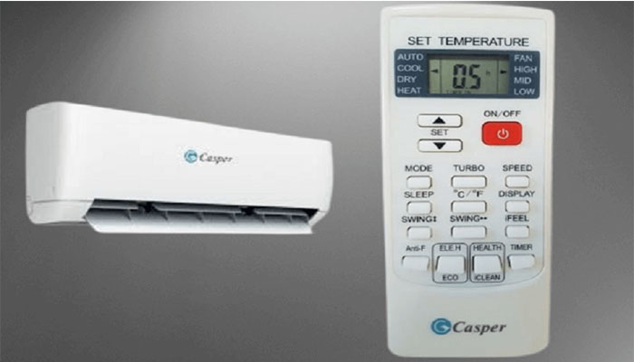 Điều hòa Casper  GH-18IS35 và những kinh nghiệm hữu ích giúp sử dụng điều hòa hiệu quả trong mùa nắng nóng