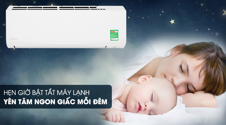 4 lý do nên mua điều hòa Daikin  FTF35UV1V/RF35UV1V mặc dù không sử dụng công nghệ inverter