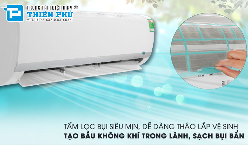 Điểm nhấn đặc biệt trên chiếc điều hòa MDV 12000Btu 1 Chiều Inverter ...