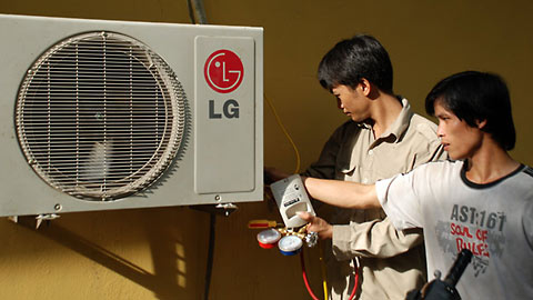 Cách lắp đặt điều hòa lg treo tường sao cho đúng quy trình