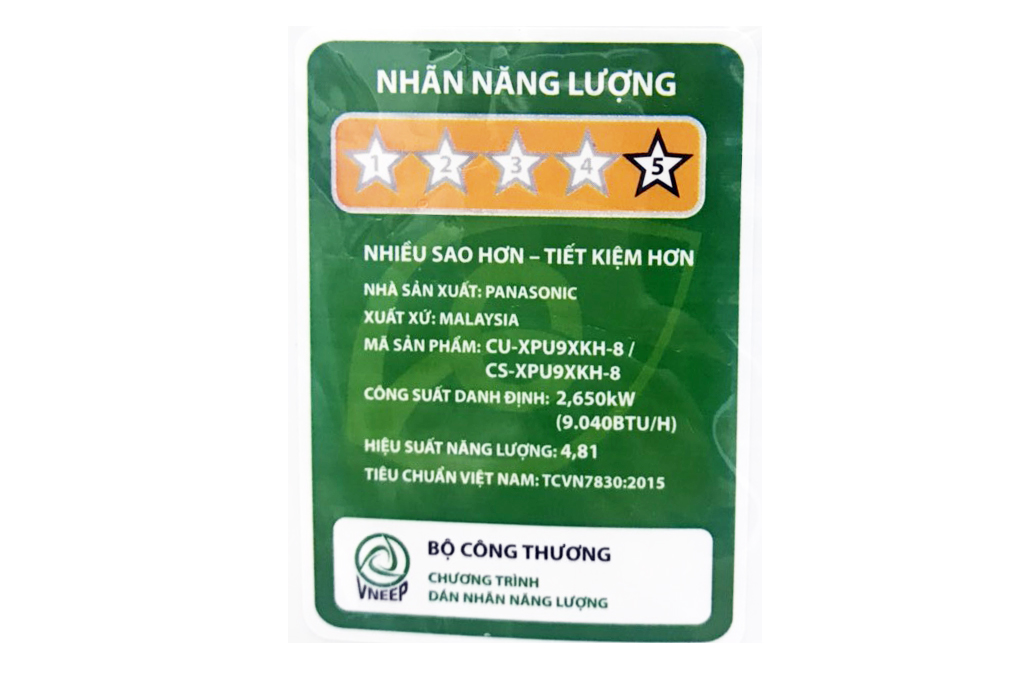 Lý do vì sao điều hòa Panasonic inverter CU/CS-XPU9XKH-8 lại tiết kiệm điện tốt
