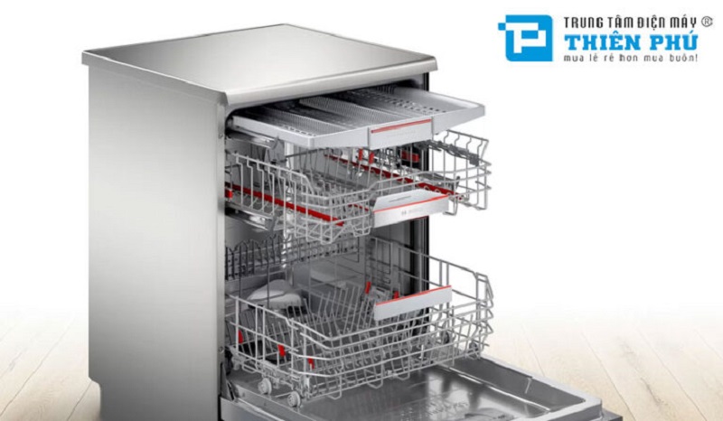 REVIEW máy rửa bát Bosch Serie 6 SMS6ZCI49E có tốt không? Giá cả và cách dùng
