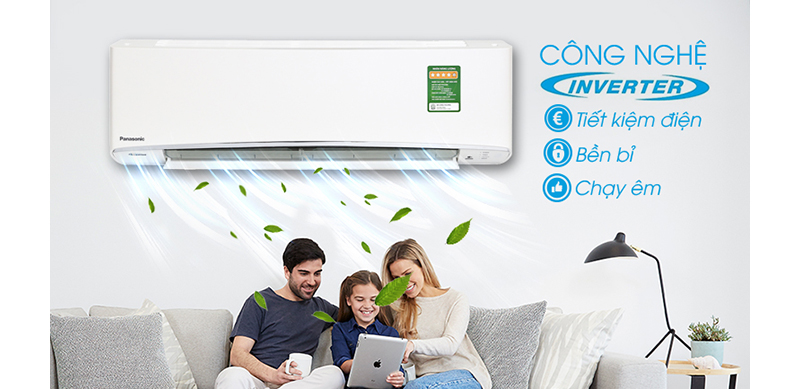 Điều cần biết về công nghệ Inverter trên điều hòa Panasonic CU/CS-XPU18XKH-8B