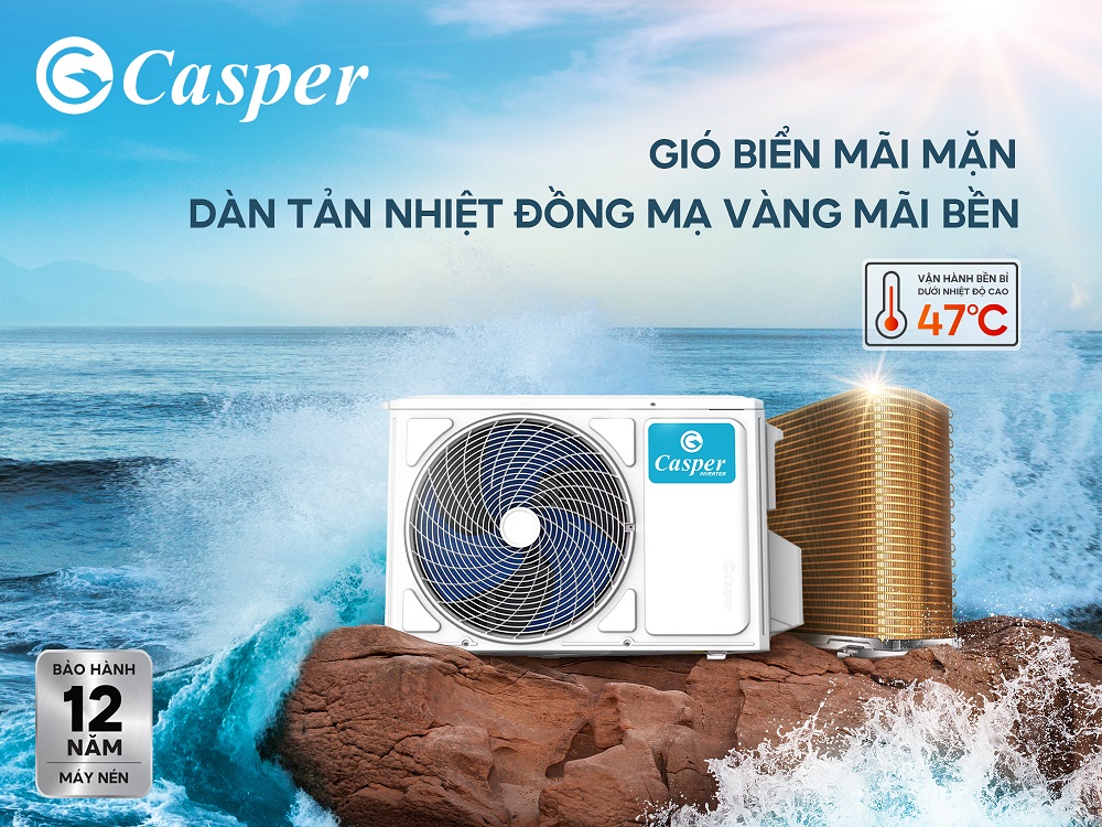 Điều hòa Casper - Sự lựa chọn đáng tin cậy cho những gia đình mua điều hòa giá rẻ