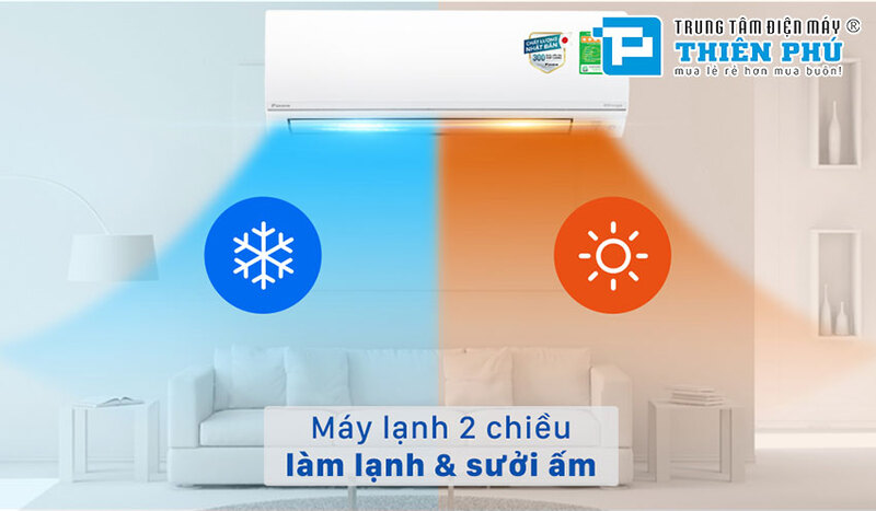 Điều hòa Daikin 2 chiều FTHF35VAVMV/RHF35VAVMV