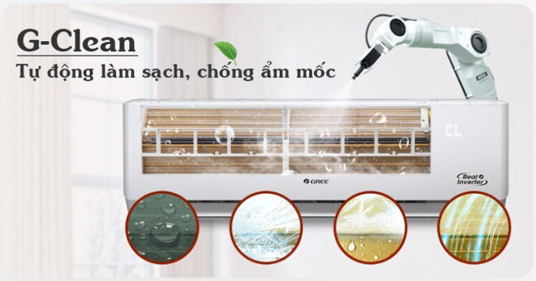 Điều hòa Gree 18000btu 1 chiều COSMO18CI thiết kế thông minh, công nghệ hiện đại