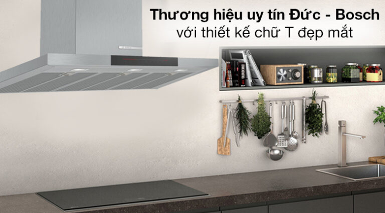 Máy hút mùi Bosch DWB98JQ50B Serie 4 sự lựa của mọi nhà bếp