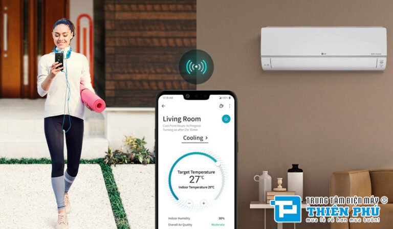Điều Hòa LG 2 Chiều B10API Tiết kiệm năng lượng và làm lạnh nhanh chóng