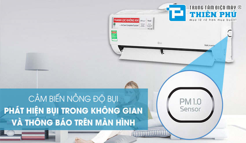 Tại sao nên mua điều hòa LG 1 chiều V13APFU trong mùa hè này