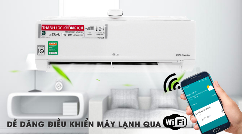 Tại sao nên mua điều hòa LG 1 chiều V13APFU trong mùa hè này