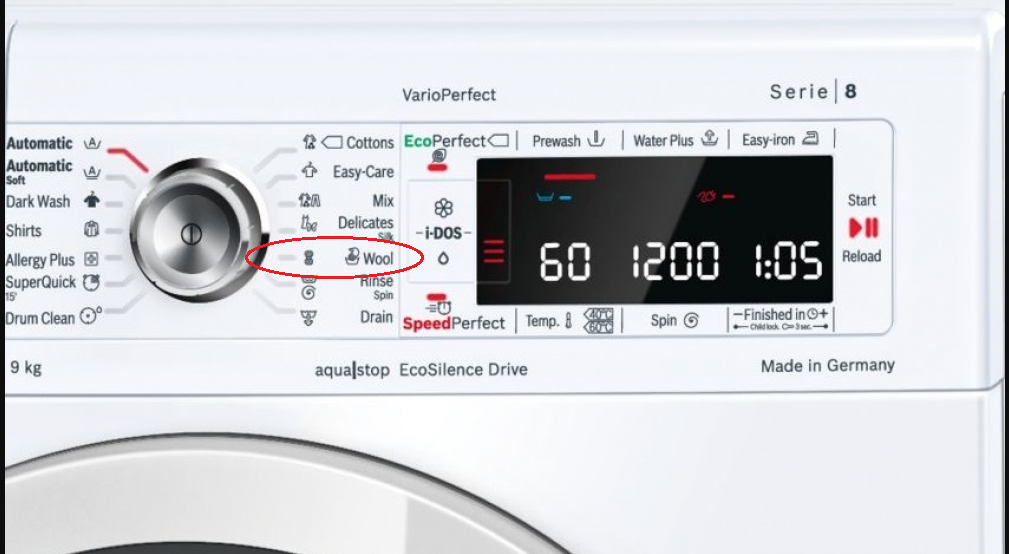Những lí do bạn nên chọn chiếc máy giặt Bosch 10Kg WAX32M40SG serie 8 để sử dụng
