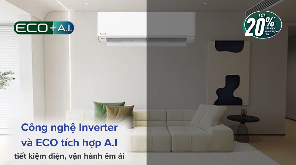 Lựa chọn mẫu điều hòa Panasonic inverter phù hợp nhất cho phòng có diện tích 10 đến 15 m2