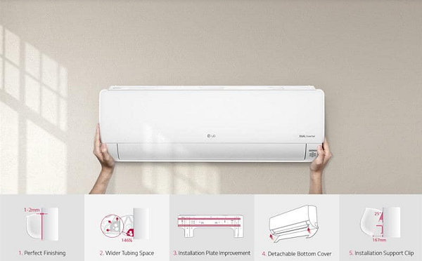 Nhũng tính năng nổi bật trên chiếc điều hòa lg V24WIN