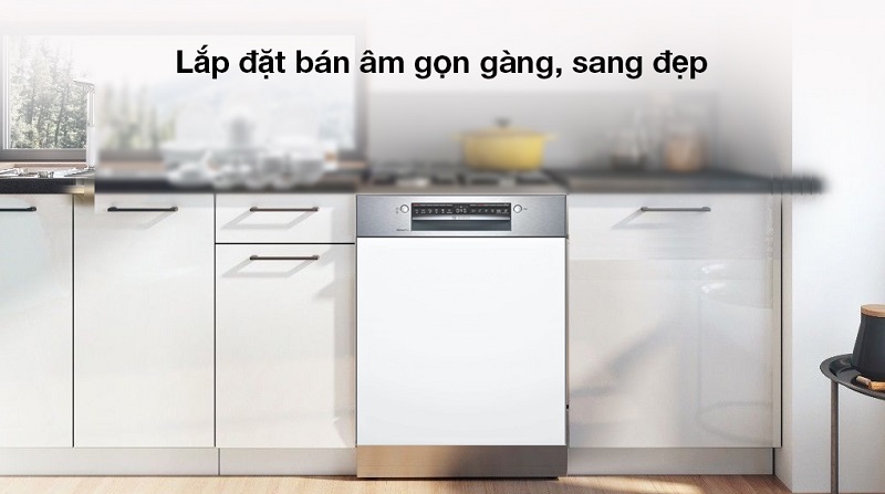 Review chi tiết về Máy Rửa Bát Bosch Wifi SMI4HCS48E 14 Bộ Serie 4?