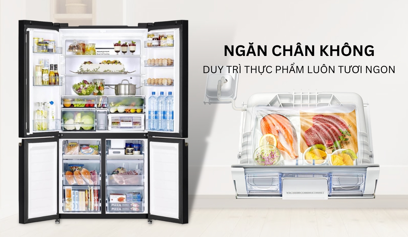 Những lý do thuyết phục người dùng chọn tủ lạnh Hitachi R-WB700VGV2(GBK)