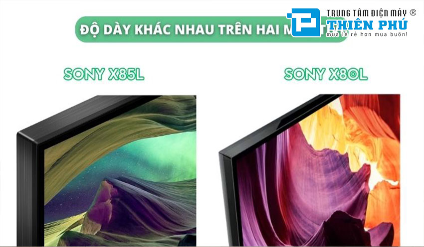 So sánh Tivi Sony X80L và X85L thông minh vừa ra mắt 2023 có gì giống và khác nhau?