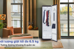Loạt ưu điểm nổi bật của tủ chăm sóc quần áo thông minh LG S5GOC