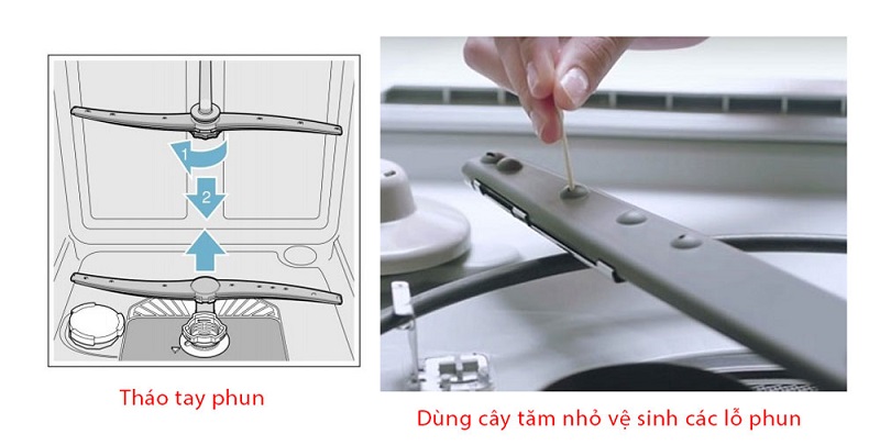 Hướng dẫn cách vệ sinh máy rửa bát Bosch serie 6 SMS6ZCI49E để tăng tuổi thọ