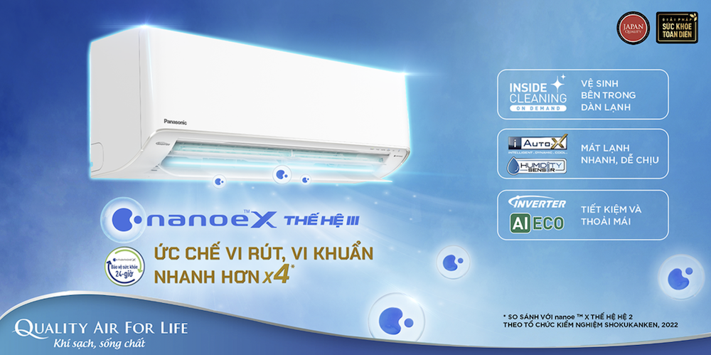 Những công dụng trên điều hòa Panasonic 2 chiều 24000btu CS-XZ24BKH-8 