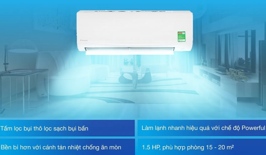 5 Lý do điều hòa Daikin FTF35UV1V/RF35UV1V bạn nên lựa chọn