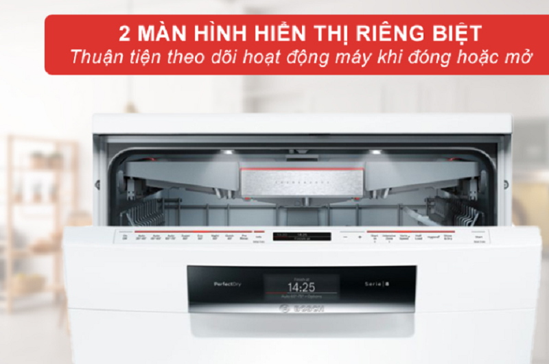 Bosch SMS88TW02E - Máy rửa bát chất lượng nhiều người muốn nhưng ít người có