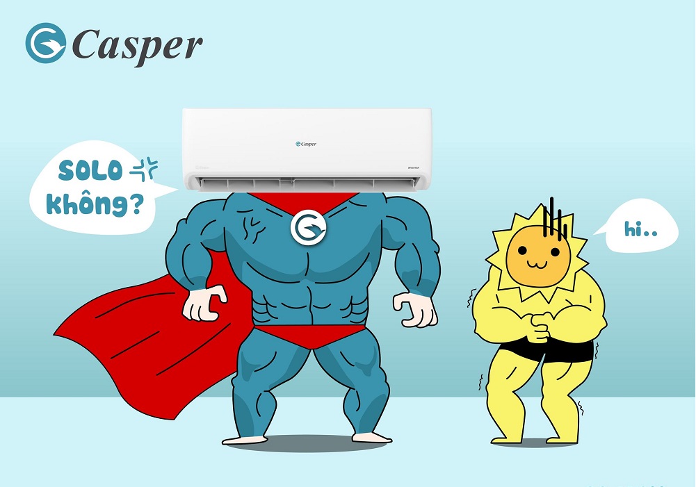 Tối ưu tiết kiệm điện năng với điều hòa Casper Inverter 9000btu TC-09IS35