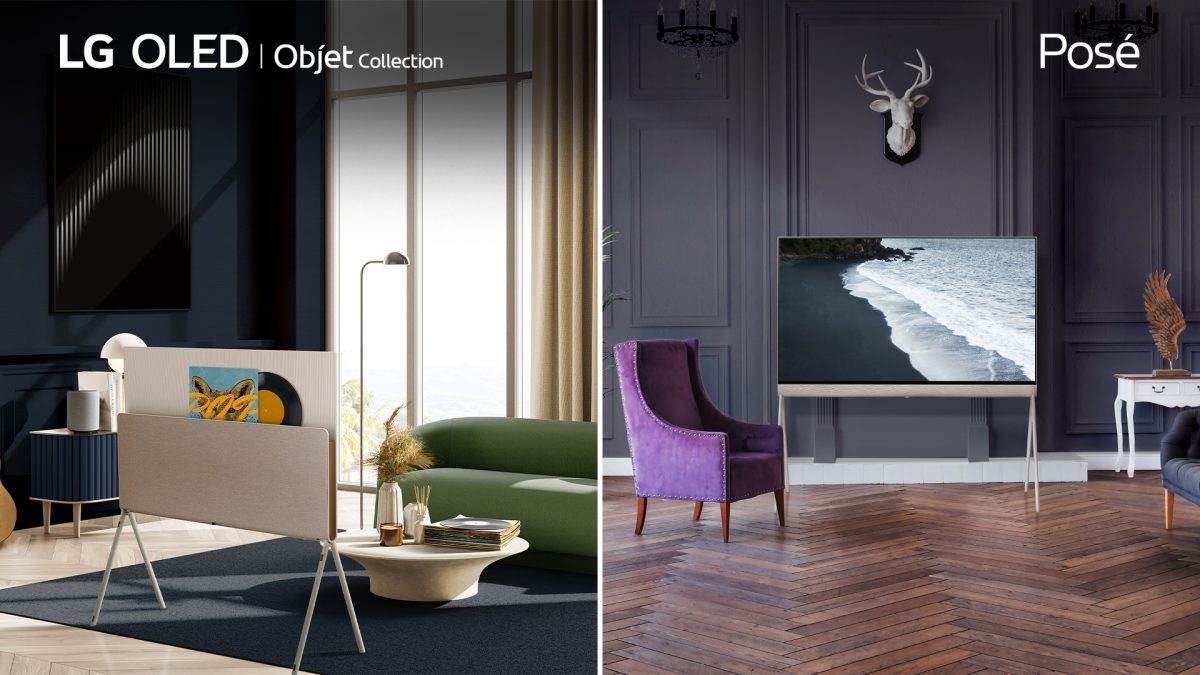 Tạo dấu ấn cá nhân cho phòng ngủ với tivi LG OLED Pose - Tivi OLED 55LX1QPSA