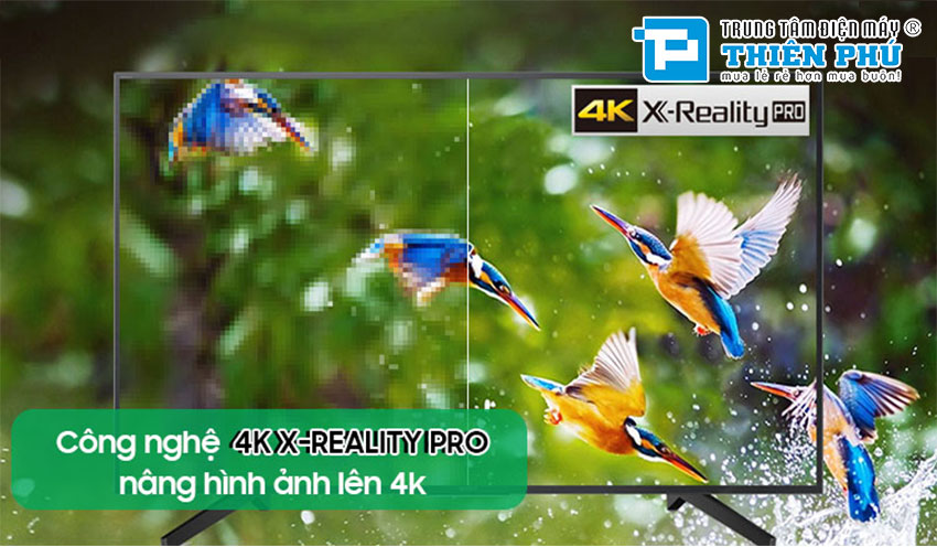 Tìm hiểu về bộ xử lý X1 4K HDR và 4K X-Reality™ PRO trên Google Tivi Sony