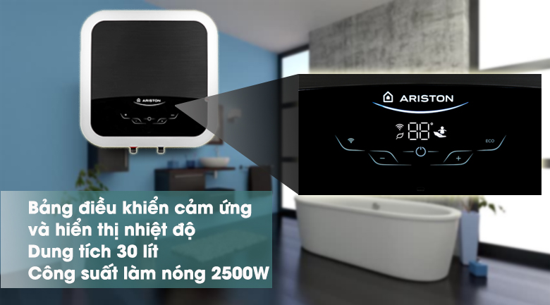 Bình nóng lạnh Ariston ANDRIS2 30 TOP có giá bao nhiêu? Độ bền tốt không?